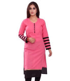 Stylish Cotton Pink Kurti or Women
