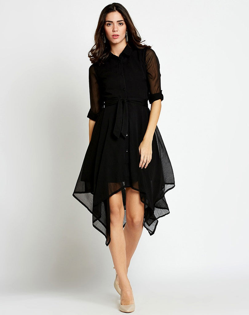 Buy Black Dresses for Women by FEMVY Online | Ajio.com