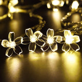 Blossom Flower Fairy String Lights 6 LED, 3 Meters LED Lights for Diwali Home Decoration (Warm White)