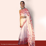 deepika-padukone's-white-color-bollywood-sarees-with-pink-floral-embroidery-work-designer-bollywood-sarees