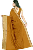 Golden Color Silk Saree