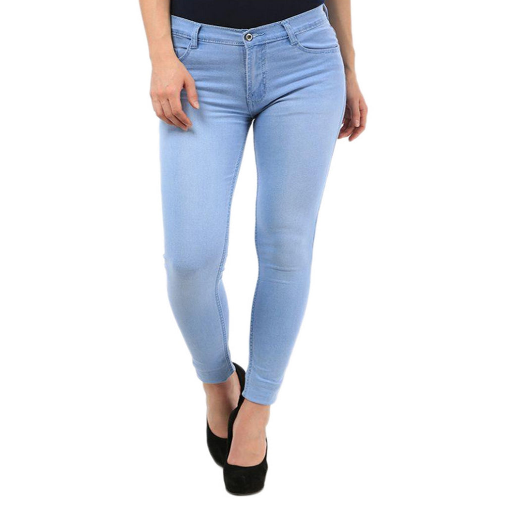 Women's Plus Size Lycra Beauty Premium Skinny Jeans - Medium Wash -  Walmart.com