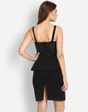 black-off-shoulder-bodycon-dress-ruffle-design-black-midi-dress-for-girls
