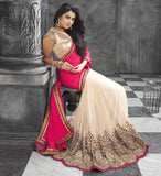 Gorgeous Fancy Offwhite Saree For Women