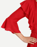 red-dress-ruffles-skater-dress-kimono-style-midi-dress-party-dreses-for-women-