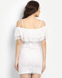 online-bodycon-dress-white-cold-shoulder-ruffles-lace-bodycon-dress