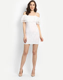 online-bodycon-dress-white-cold-shoulder-ruffles-lace-bodycon-dress