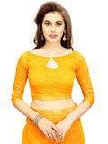 Yellow Saree for Haldi