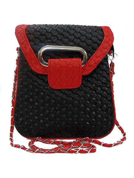 black-leatherette-regular-sling-bag