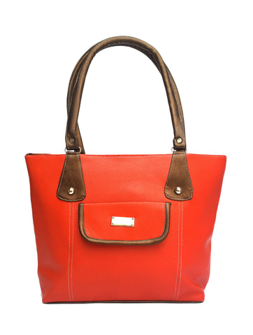 orange-color-leatherette-handbag-for-women---designer-handbags