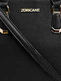 Black Leatherette Handbag For Women Online Designer Women Handbags